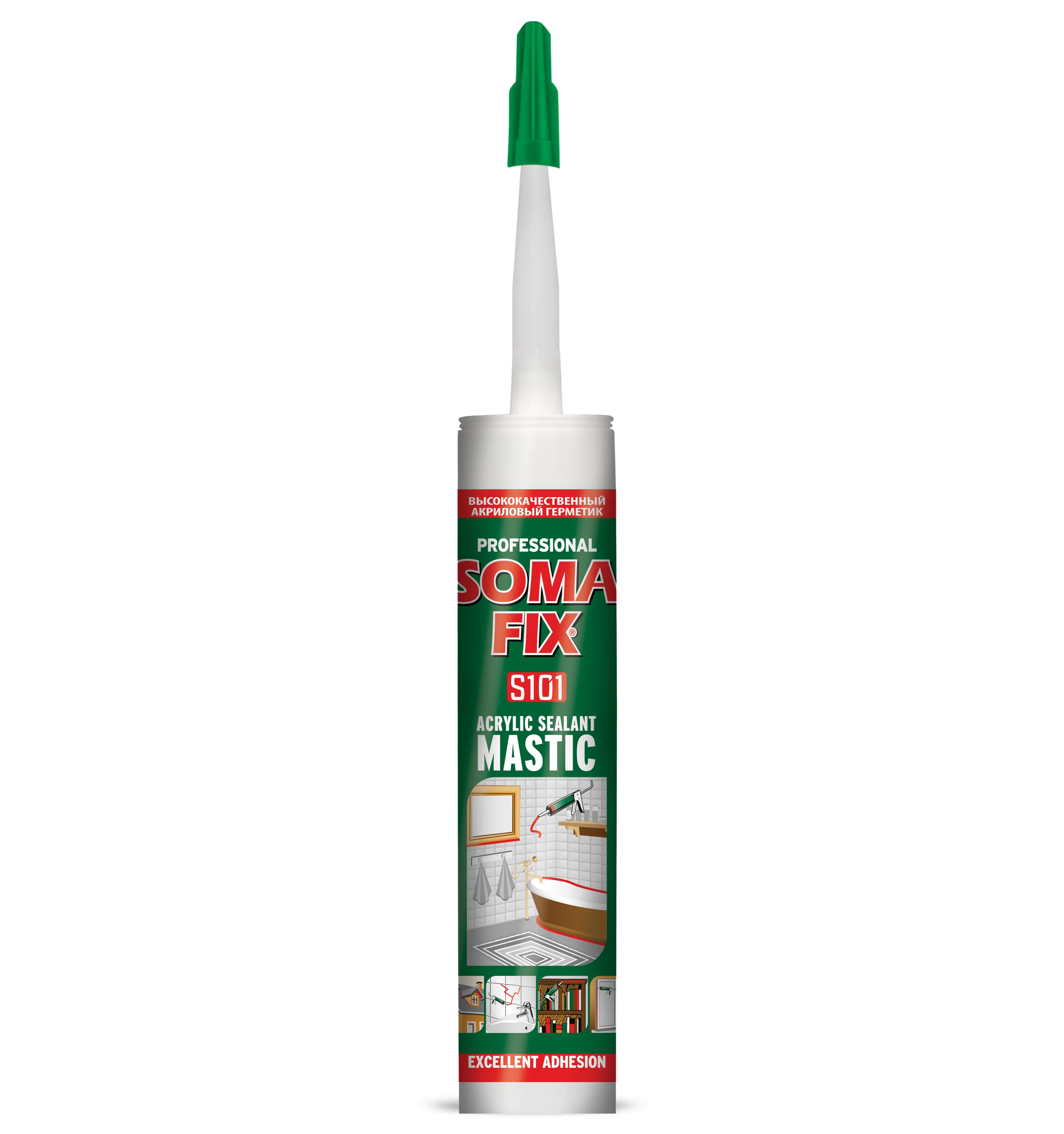 
SOMAFIX 310 Ml ACRYLIC Sealant (Mastic) 