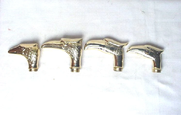 Brass eagle had handles for walking sticks, sword, umbrella and canes / for entertainment / camping & hiking  accessories