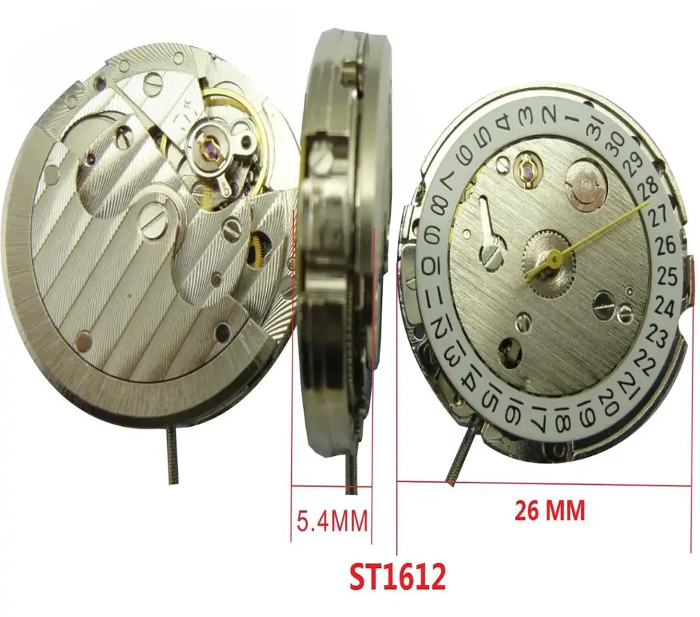 man size date automatic watch movement