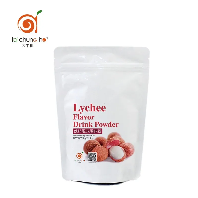 
Hot Selling ISO 1kg Sweet Lychee Drink Powder 