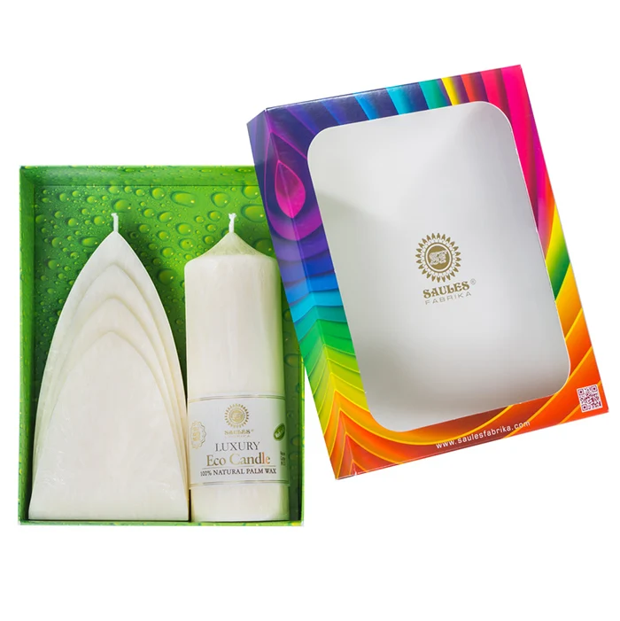 2018 New Elegant Candle Gift Set for Women Birthday Christmas Best Present 100% Handmade Eco Candles