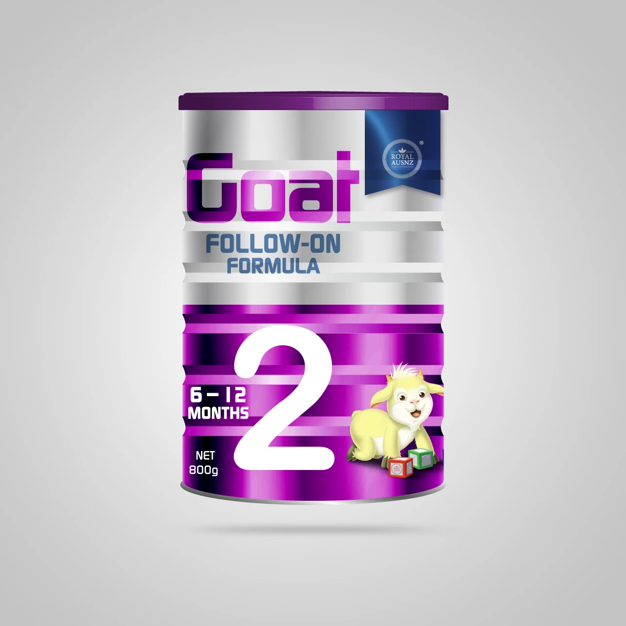 
Royal AUSNZ Goat baby formula step 2 