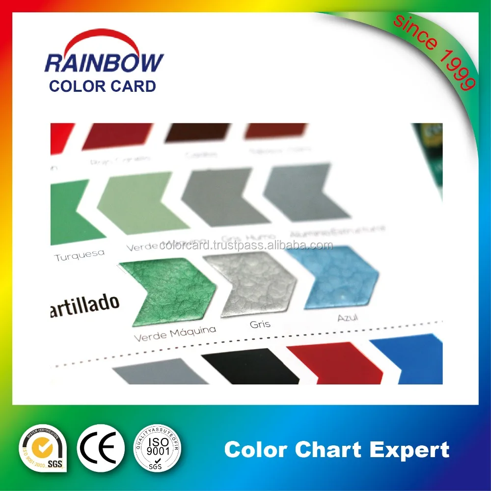
Custom Shade Card For Paint 
