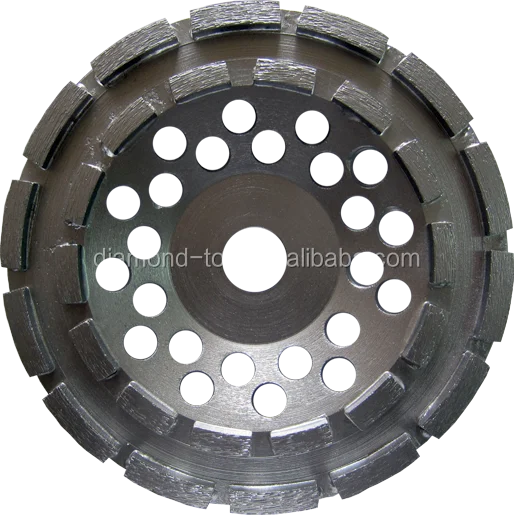 High quality 4 inch D100mm diamond grinding cup wheel for concrete grinding polishing diamond wheel