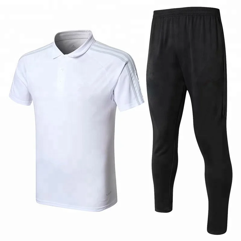 2018 19 New season soccer team polo training jersey set thai quality shirt