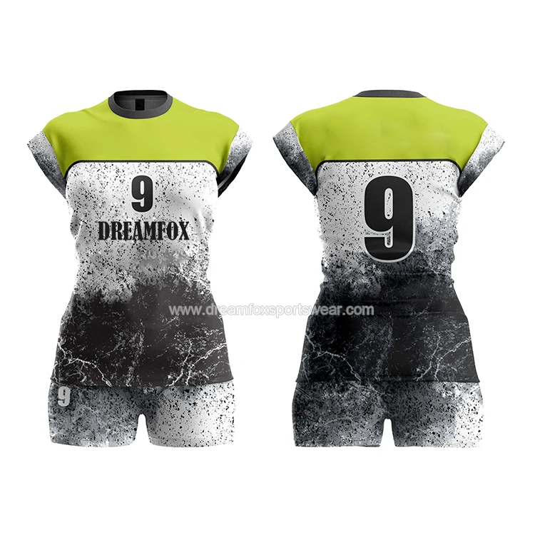 latest style custom sublimation volleyball uniform shirts designs sports fitness youth volleyball jersey