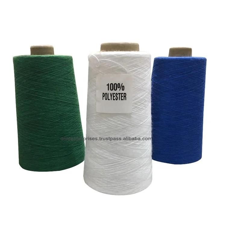 100 полиэфирная переработанная пряжа, акриловая пряжа, меланжевая пряжа-одна организация-все пряжи и все компоненты
