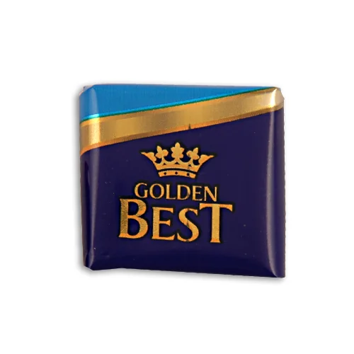 GOLDEN BEST MAJESTY NAPOLITEN FRUIT FLAVORED CREAM FILLING COMPOUND CHOCOLATE 10 GR. TURKISH HALAL