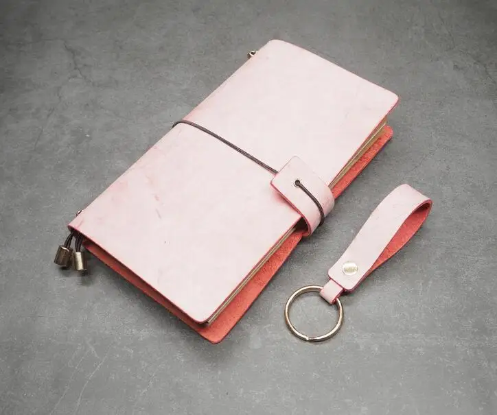 Vegetable tanned leather handmade notebook  Cover