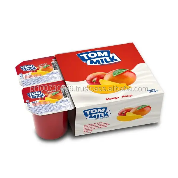 Hot Seller Dairy Dessert Long Life Yogurt - TOM MILK brand (new image)