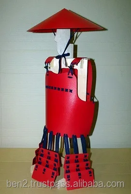 Wearable Japanese samurai armor for looking for distributor samurai statues
