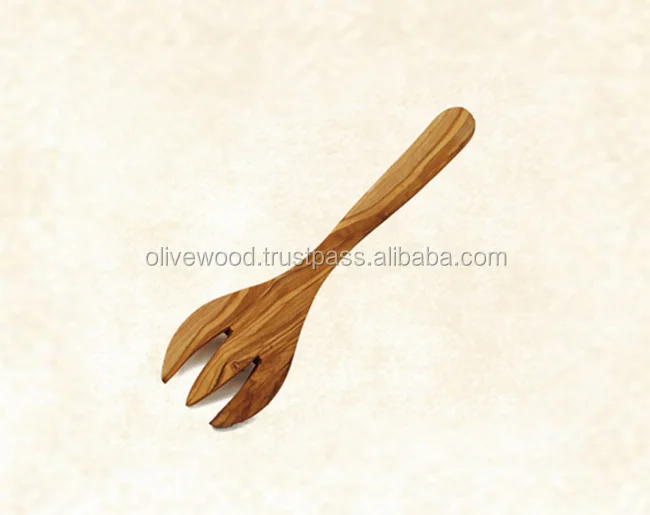 olive wood fork