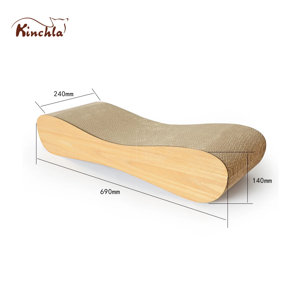 OEM Cardboard Scratching Cat Scratchers with Catnip Pet Toys
