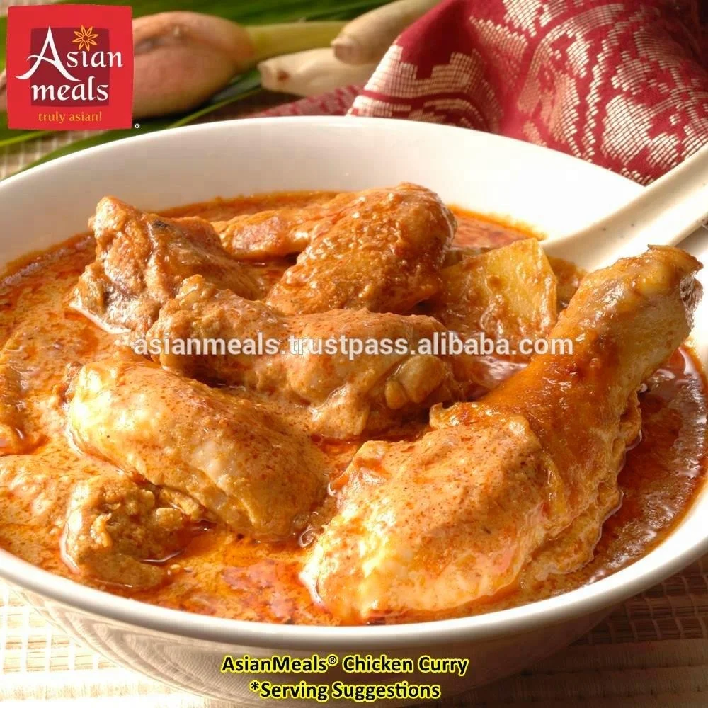Wholesale High Quality AsianMeals Meat Curry Paste and Sauce Pack In A Bag Spicy Malaysian Halal Delicious Eating HACCP GMP ISO