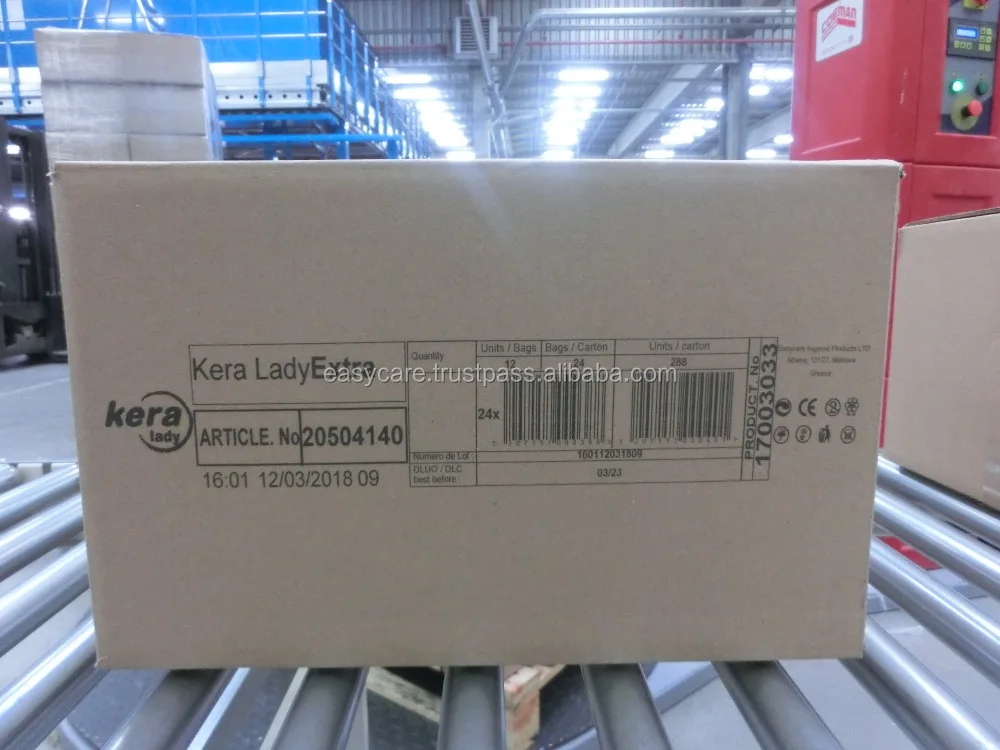 KERA LADY ультратонкая хлопковая гигиеническая салфетка с высокой впитываемочностью для контроля мочевого пузыря