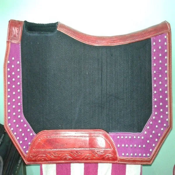 Western Wool Felt Horse Saddle Pads Manufacturer