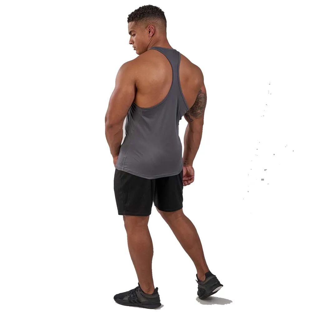 OEM Stylish Men undershirt sleeveless tank tops fitness casual cotton clothing