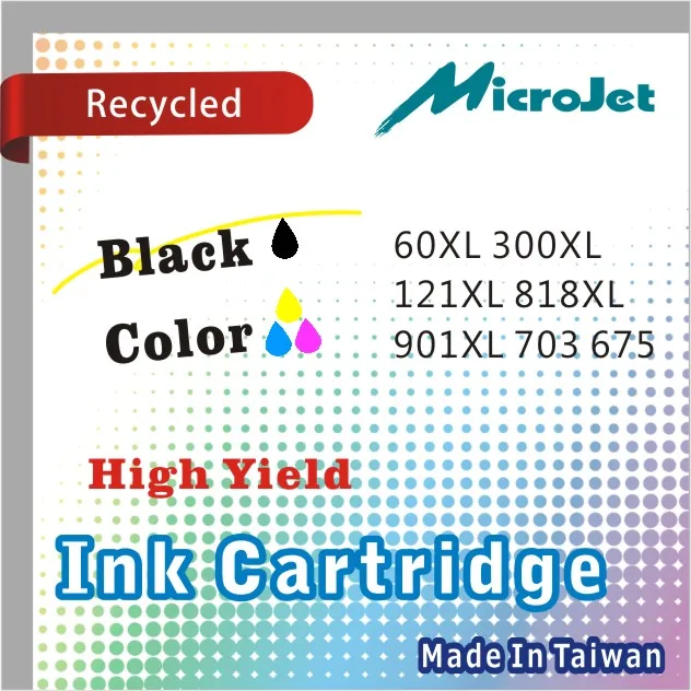 
 Картриджи для струйной печати 60XL 300XL 121XL 818XL 901XL 703 675  