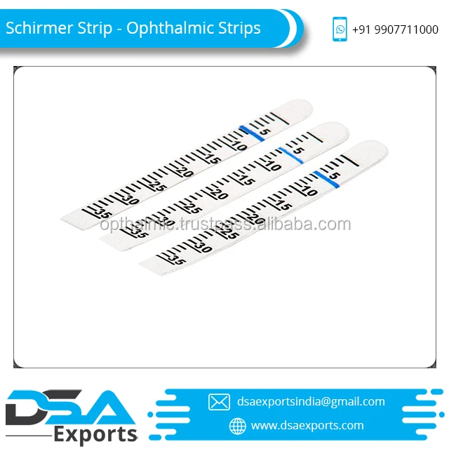 Wholesale Price On Schirmer Tear Test Strips Buy Schirmer Strips Ophthalmic Eye Test Strips