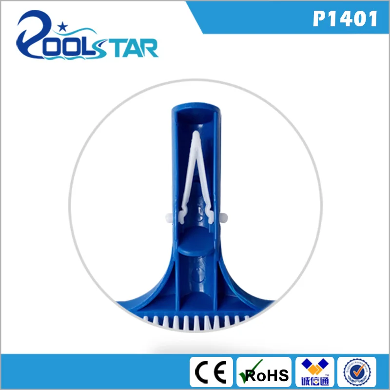 18-Inch Standard Swimming Pool Curved Wall Cleaning Equipment Durable Pool Brushes Plastic PP ABS Nylon Vacuum Cleaner