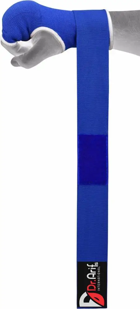 Custom Logo Low-priced Inner Fitness Easy Hand Wrap Long Wrist Support Boxing Bandage Inner Glove MMA Punching Custmized Logo PK