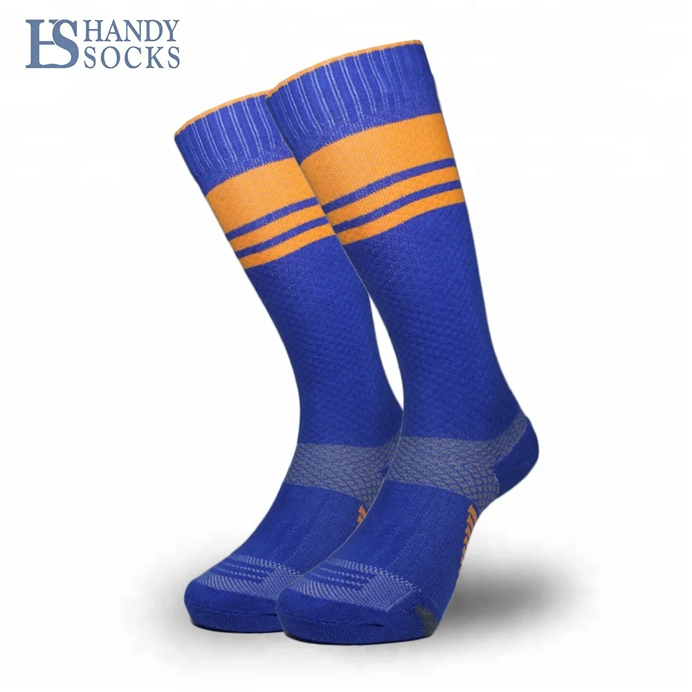 
Custom soccer cushion best compression wholesale knitting socks 