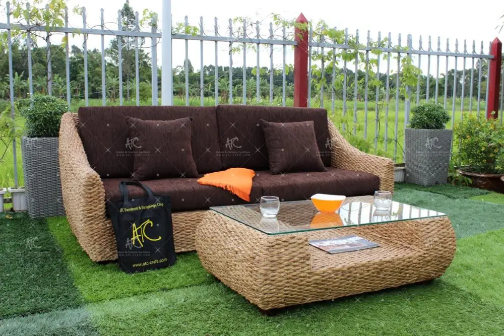 Moroccan Inspired Living Set from Hyacinth Indoor Furniture