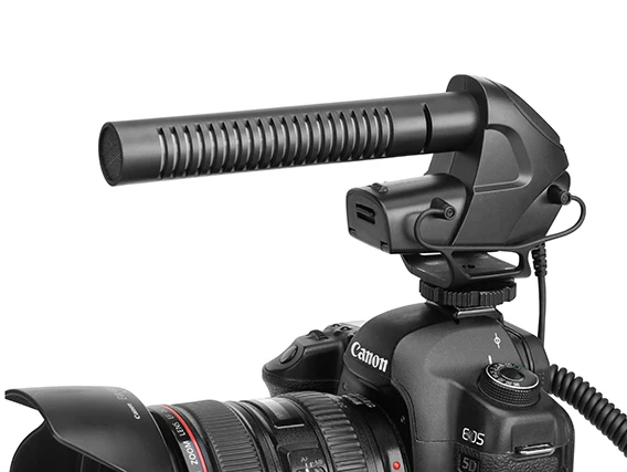 BOYA BY-BM3030 Supercardioid On-Camera Shotgun Microphone for DSLRs, camcorders, audio recorders