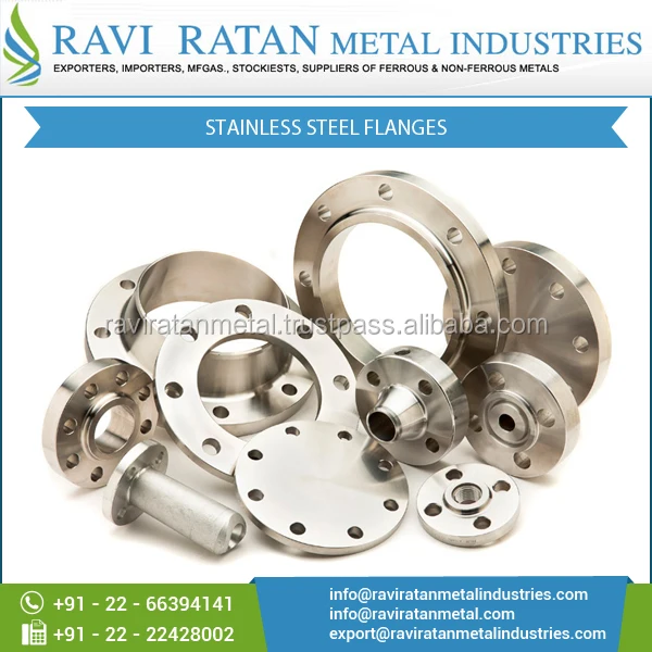 Finely Finished Good Quality Stainless Steel Flanges with Superior Properties