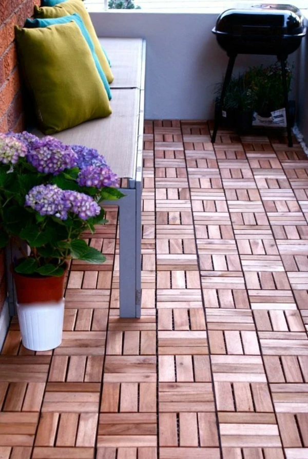 Vietnam High Quality Wood Deck Tiles 30x30x1.9 cm - Long Lasting Interlock Outdoor Decking by Oil waterbase Coating