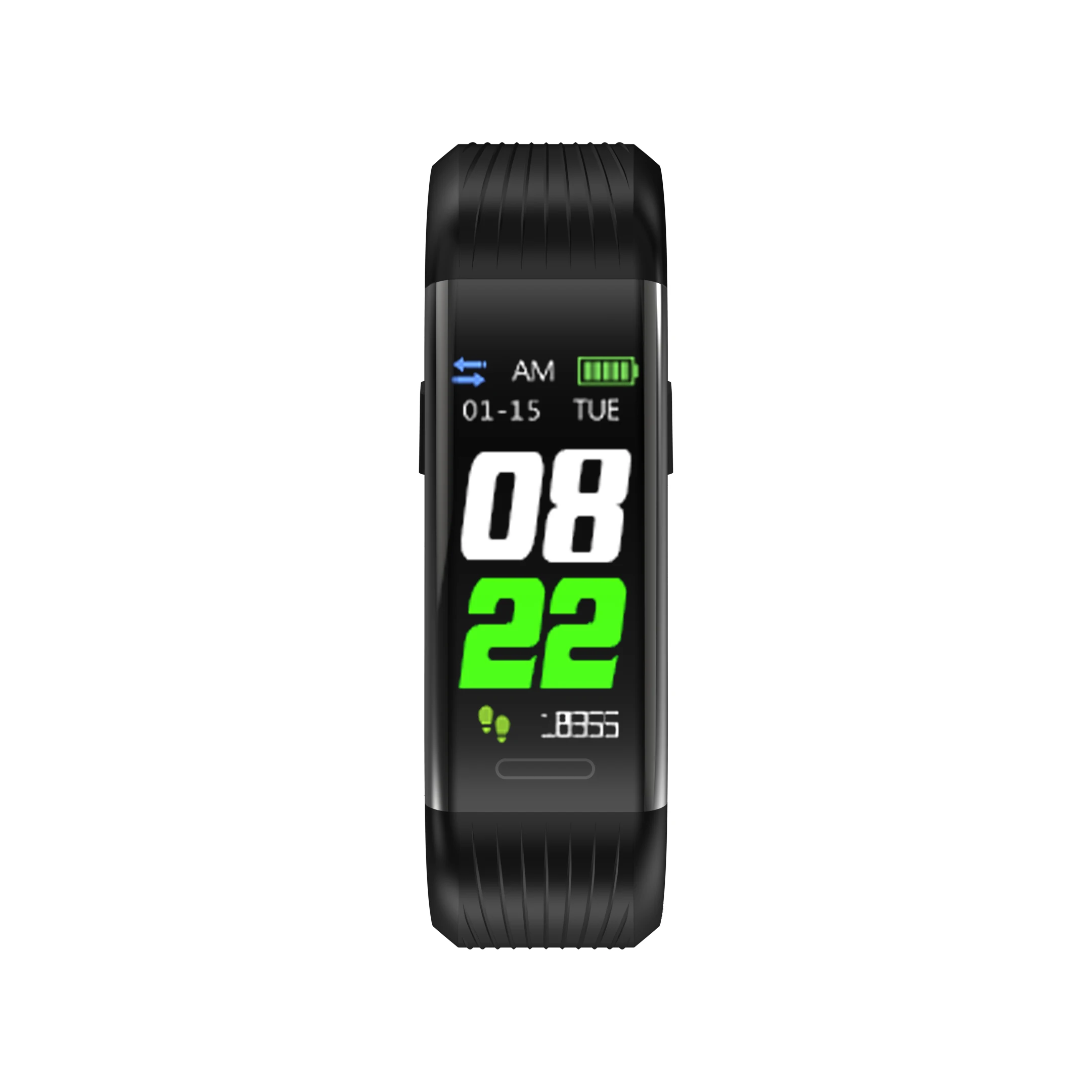 Creatway R1 Amazon hotsell weather forcast Wristband healthy tracker oxygem heartrate call remind for IOS Android smartphone