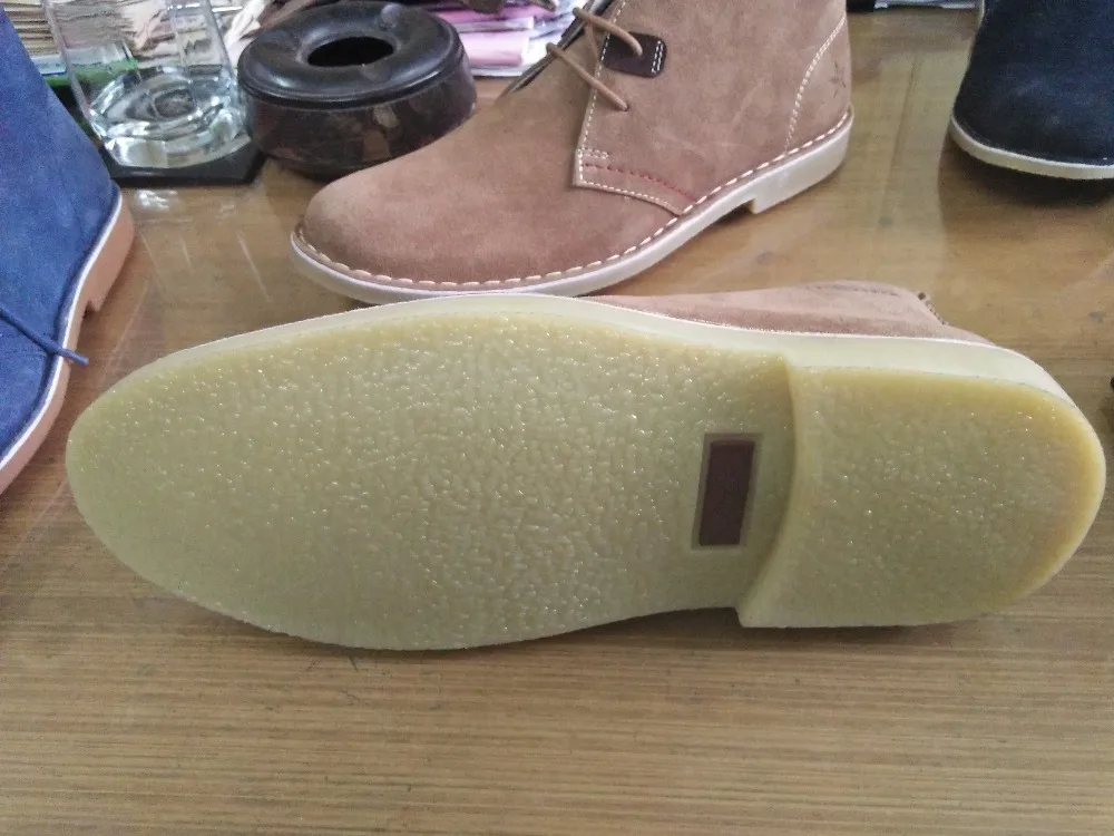 Коричневые повседневные Замшевые Кожаные стильные ботинки на шнуровке SAN CRISPINO-пустынные ботинки для мужчин на подошве из термоэластопласта