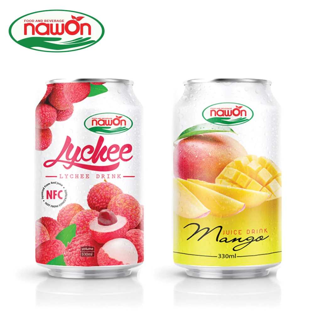 
330ml NAWON Canned High quality Original Mango Juice Powder Boosts the Immune System Supplier 
