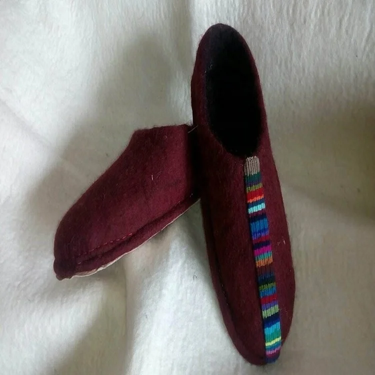 felt slipper