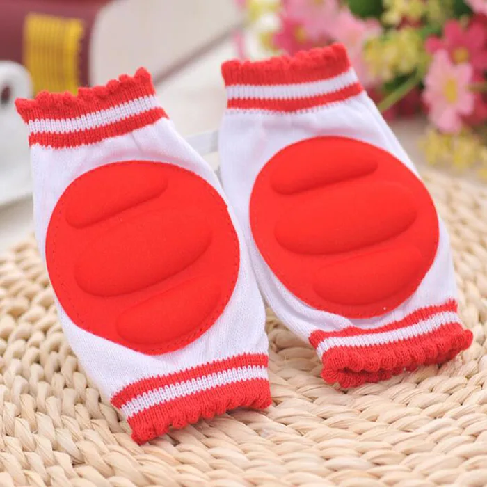2019 breathable Children cute cotton baby crawling knee pads