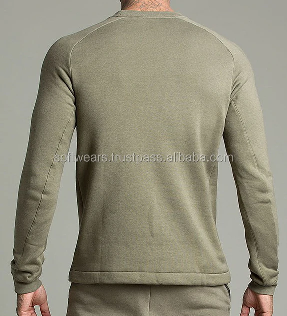 OEM High-performance cotton fleece crewneck sweatshirts