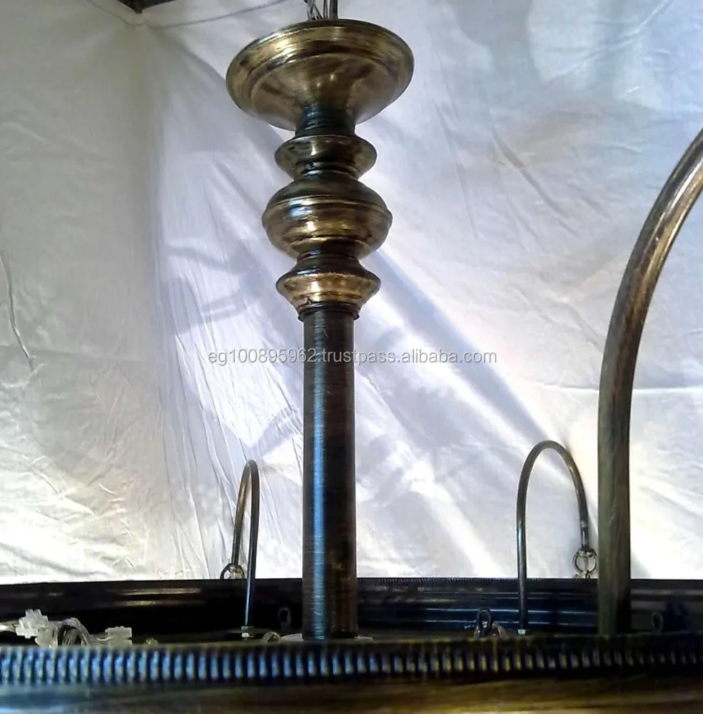 BR337 Traditional Vintage Reproduction White Stained Murano Glass Chandelier Modern Antique Style E26 Base Ceiling Lighting