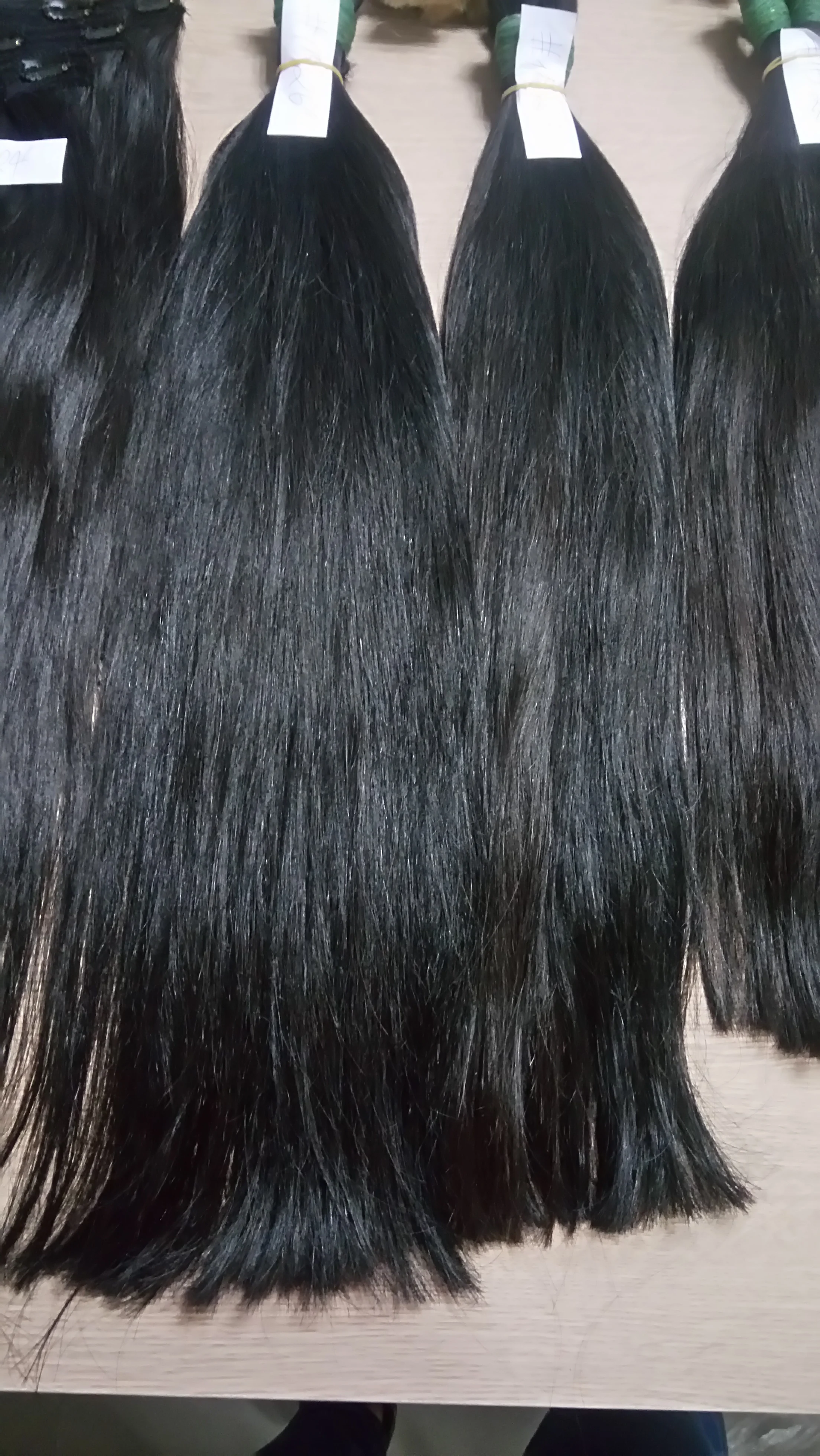 100% HUMAN HAIR BULK STRAIGHT NATURAL HAIR EXTENSION