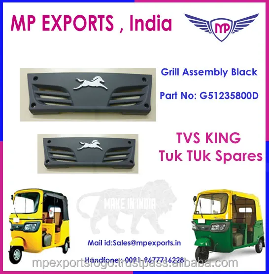 Tuk tuk spare parts for tvs king to peru