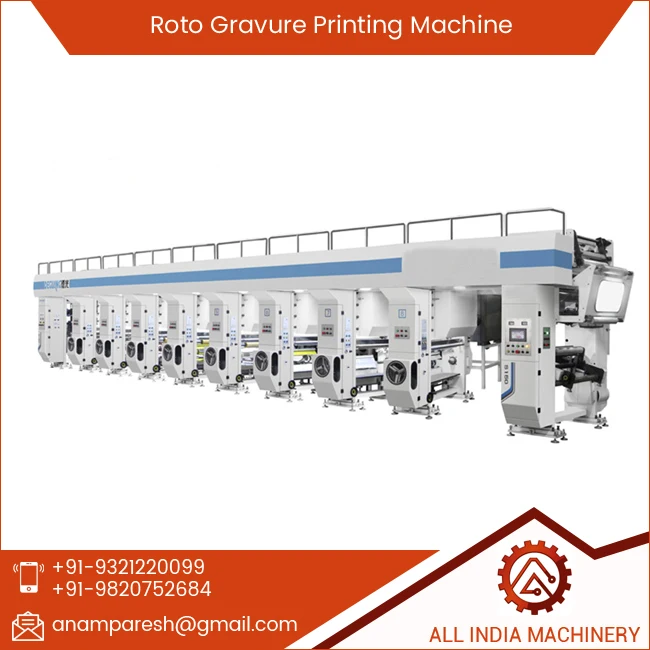 Multi Color Rotogravure Machine Price
