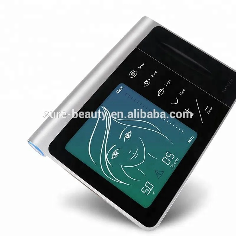 NEW Wireless Beauty Permanent Makeup Tattoo Accessories Microblading Eyebrow Embroidery Digital Tattoo Machine for Eyebrow/Lip