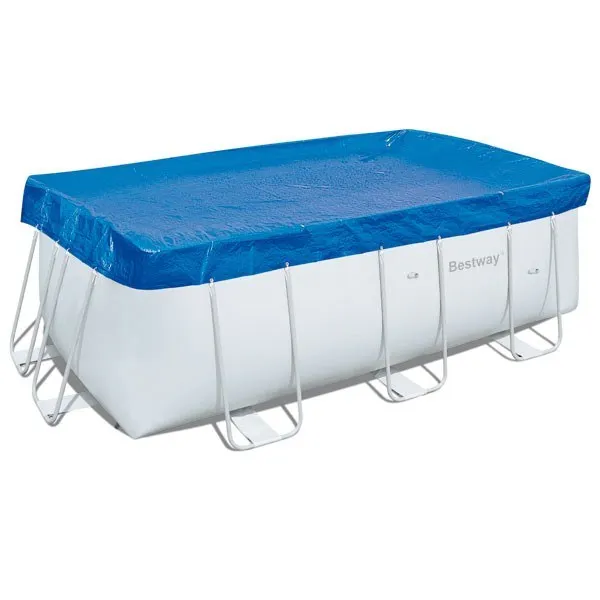 Bestway 56251 4 04 м x 2 01 1 прямоугольный метрический каркасный бассейн для семьи