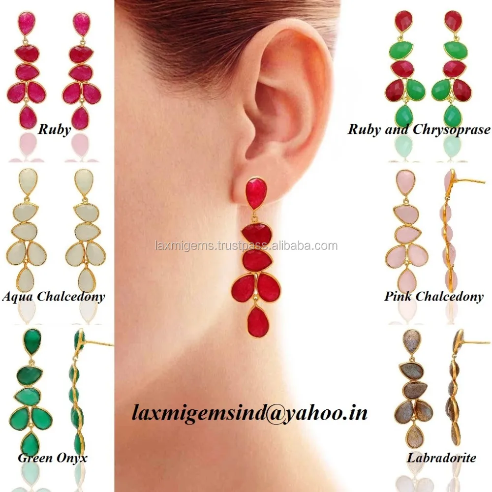 Bottom Price Amethyst gemstone 925 silver wholesale stud earrings