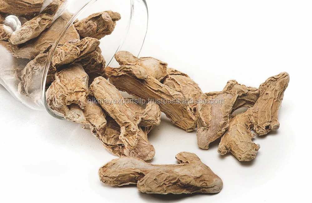 BEST QUALITY DRY GINGER WHOLE ORIGIN INDIA FROM NIK MAY EXPORTS LLP