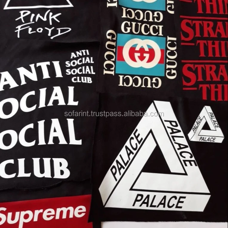 Heat Transfer Logo/ Label/ Branded Heat Transfer Stickers for T Shirt, Flag