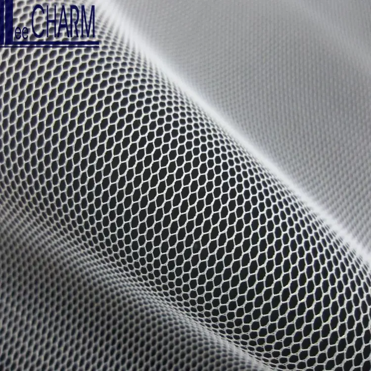 LCSH506 40D 27gsm Hexagonal Tela de poliester de tul