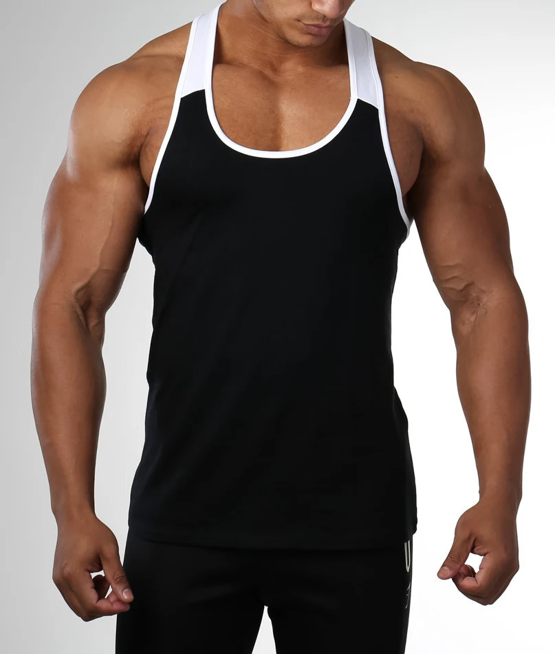 
wholesale Training poly/cotton stringer/singlet/tank top/vest 