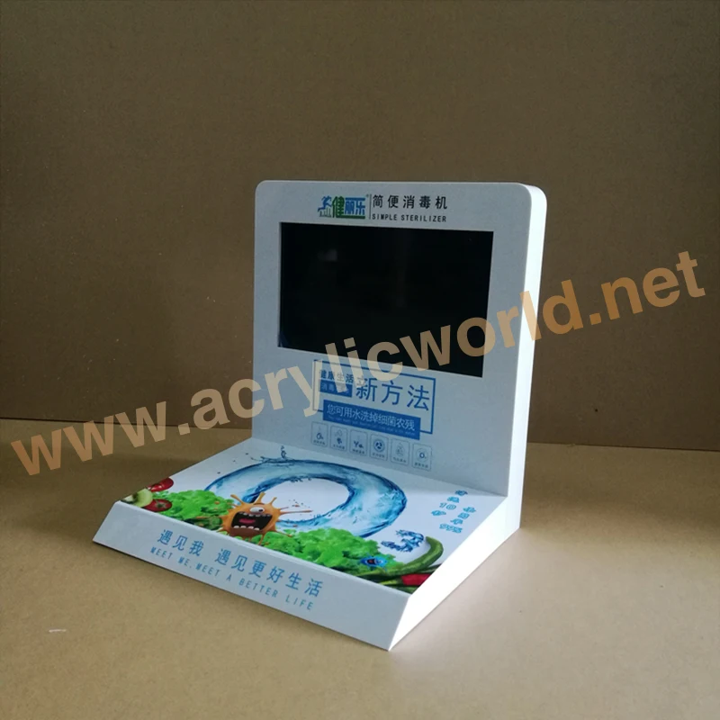 Factory OEM/ODM acrylic LCD video display,media display,acrylic touch screen display