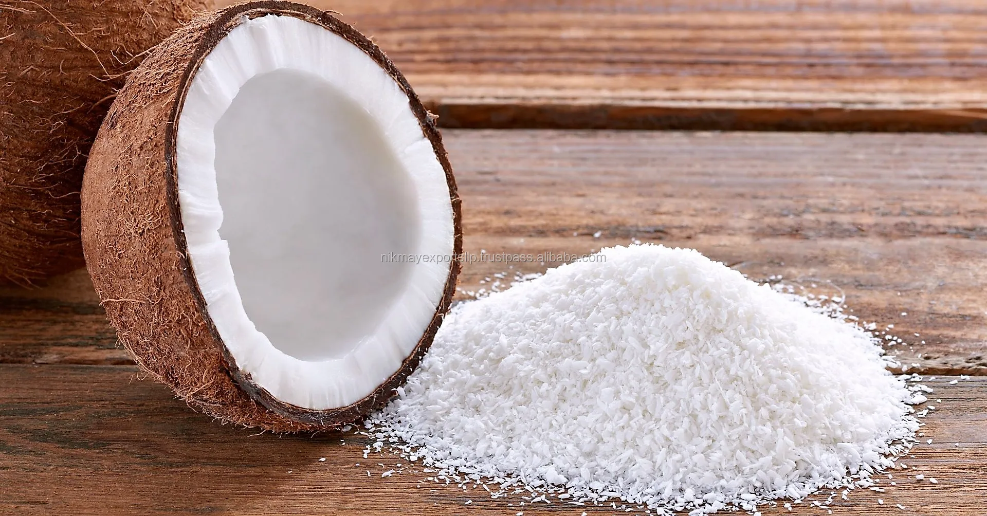 DRIED PROTEIN COCONUT POWDER ORIGIN INDIA FROM NIK-MAY EXPORTS LLP