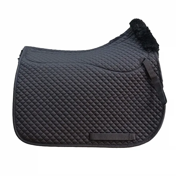 Custom Fabric English Dressage Saddle Pad Cotton Pony Logo Style Color Cob Lining Material Origin Foam Full